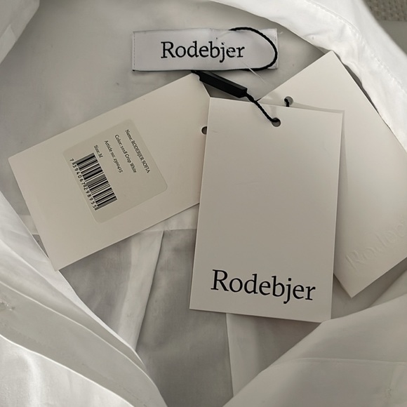 RODEBJER Sofia cotton shirt size M - Picture 9 of 10